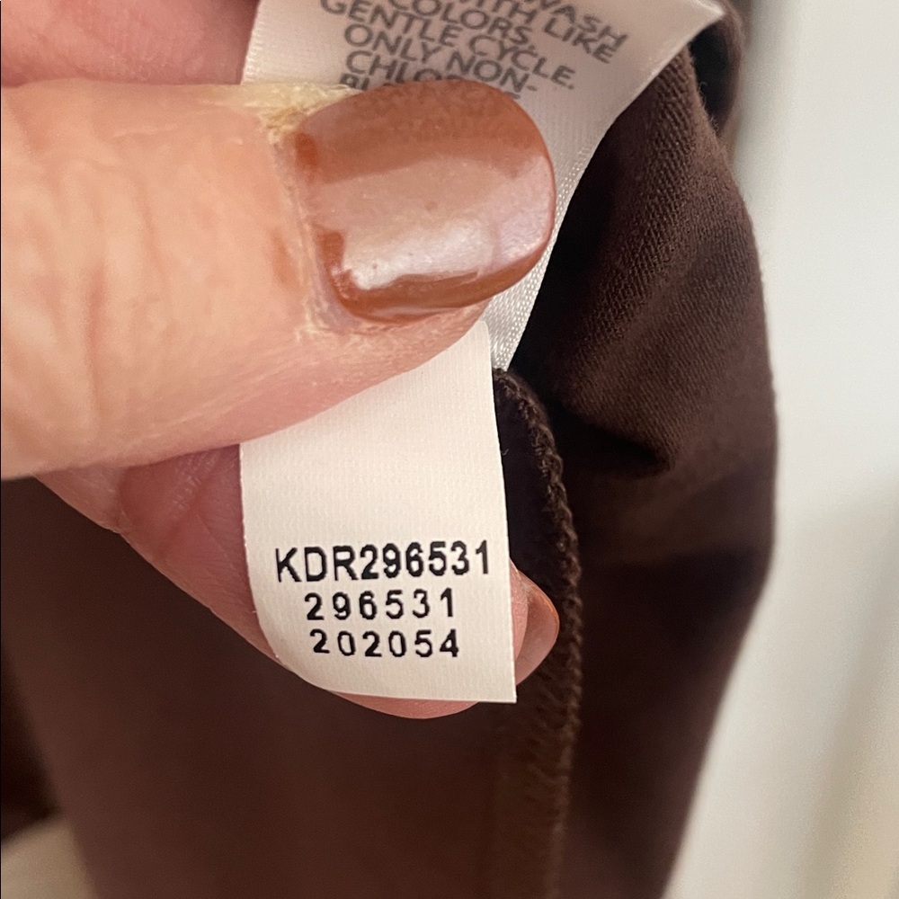 J. Jill Asymmetrical Brown Dress - Picture 6 of 7